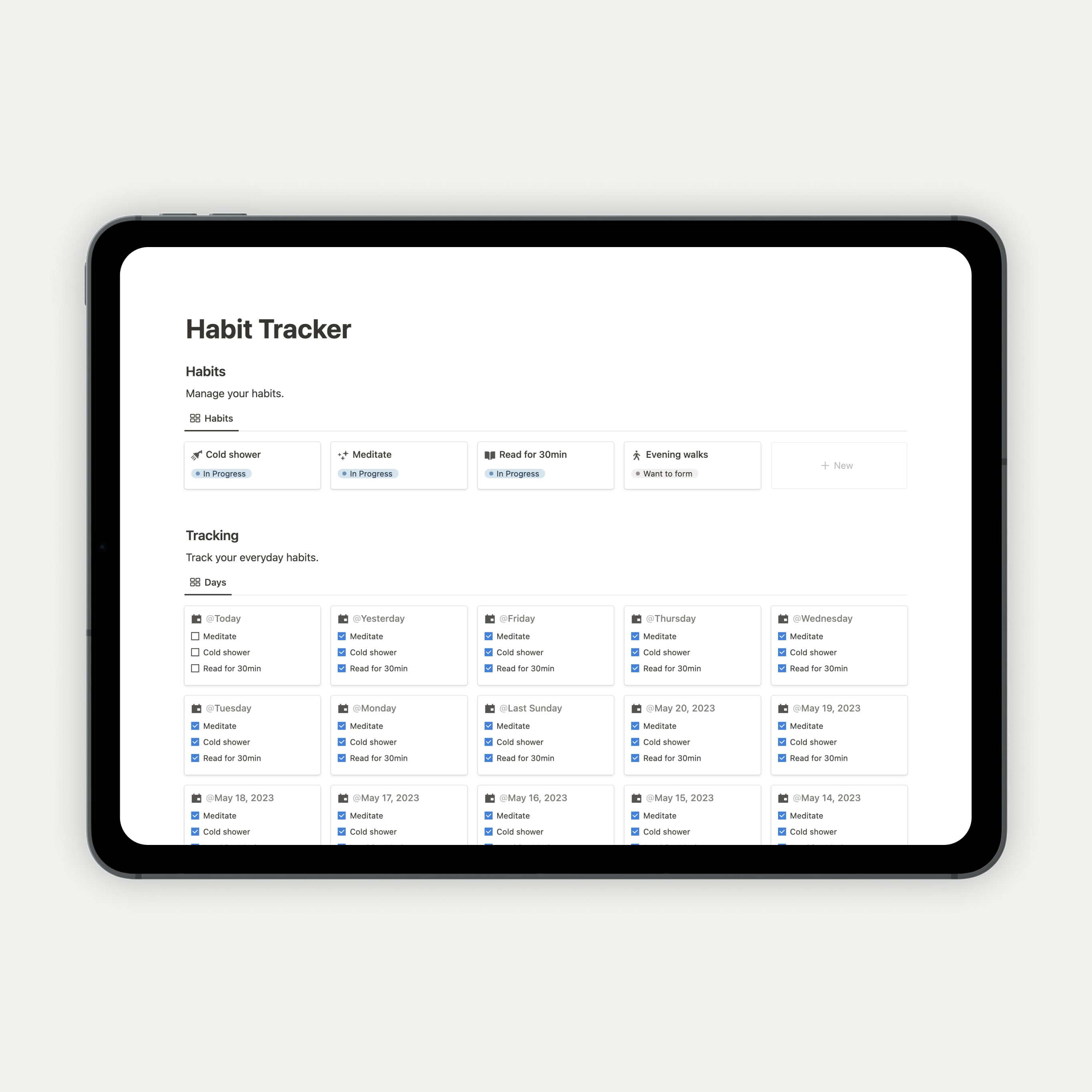 Free notion templates pathpages